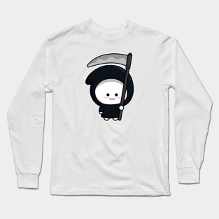 Cute Grim Reaper Long Sleeve T-Shirt